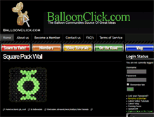 Tablet Screenshot of click.balloonmaster.com